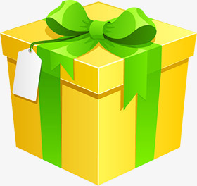 可愛卡通黃色絲帶禮盒 傳遞溫暖與喜悅的精美禮品